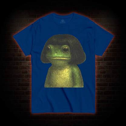 Frog With Bob Haircut T-shirt