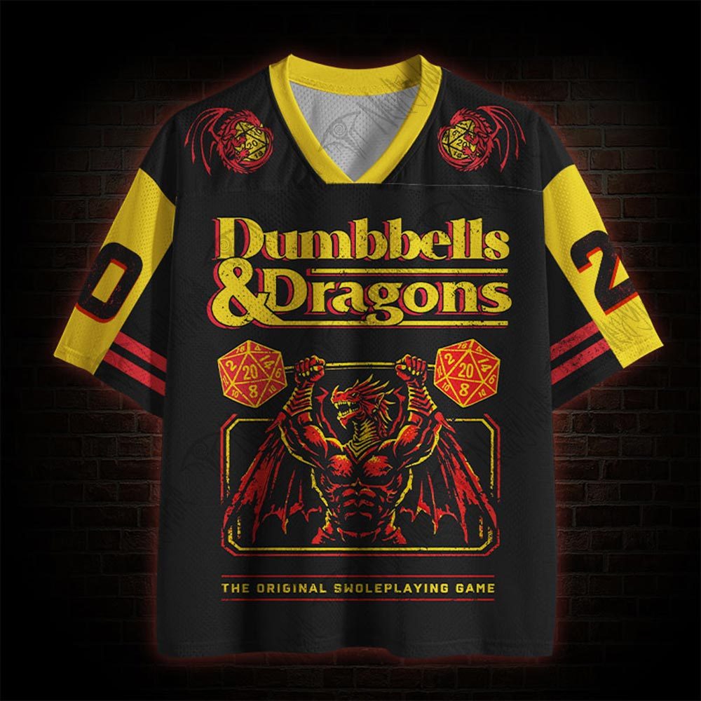 Deadlifts&Dragons Mesh Jersey