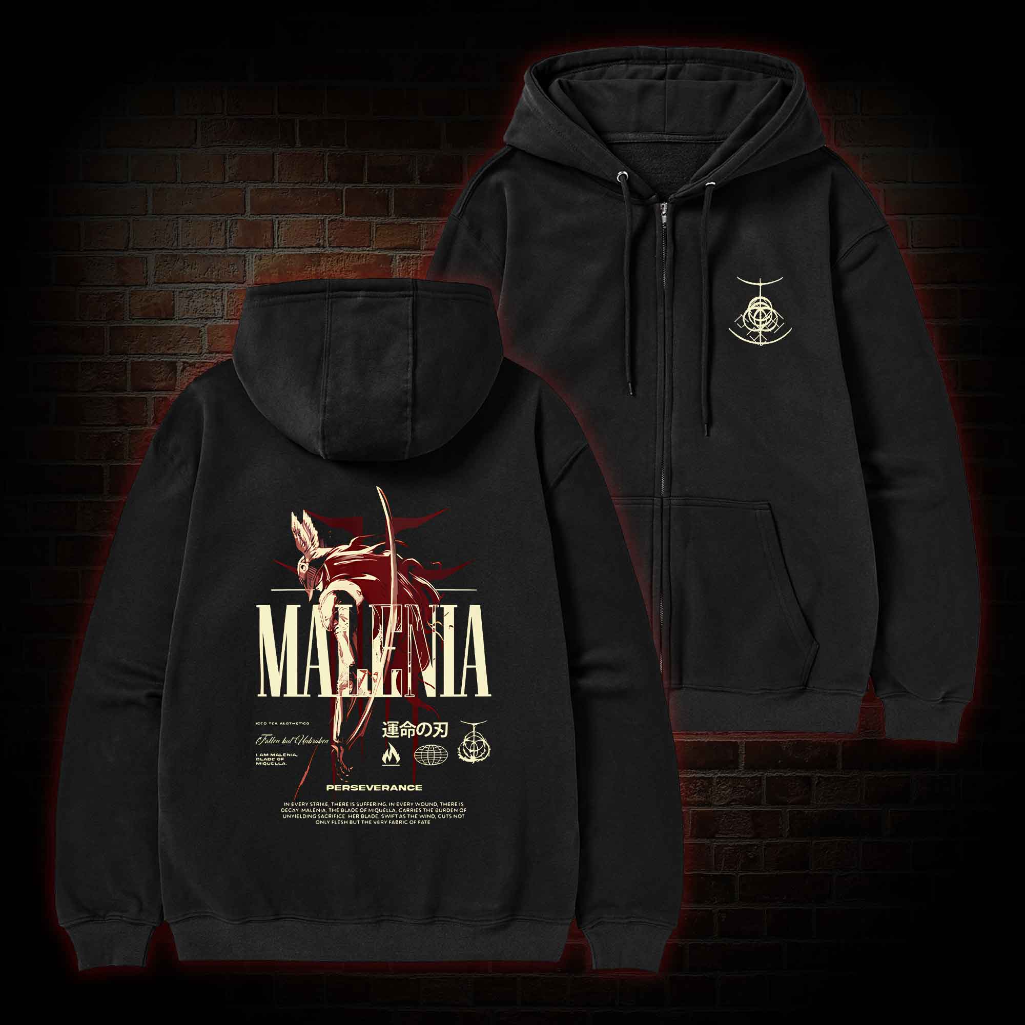 Cursed Goddess Zipper Hoodie