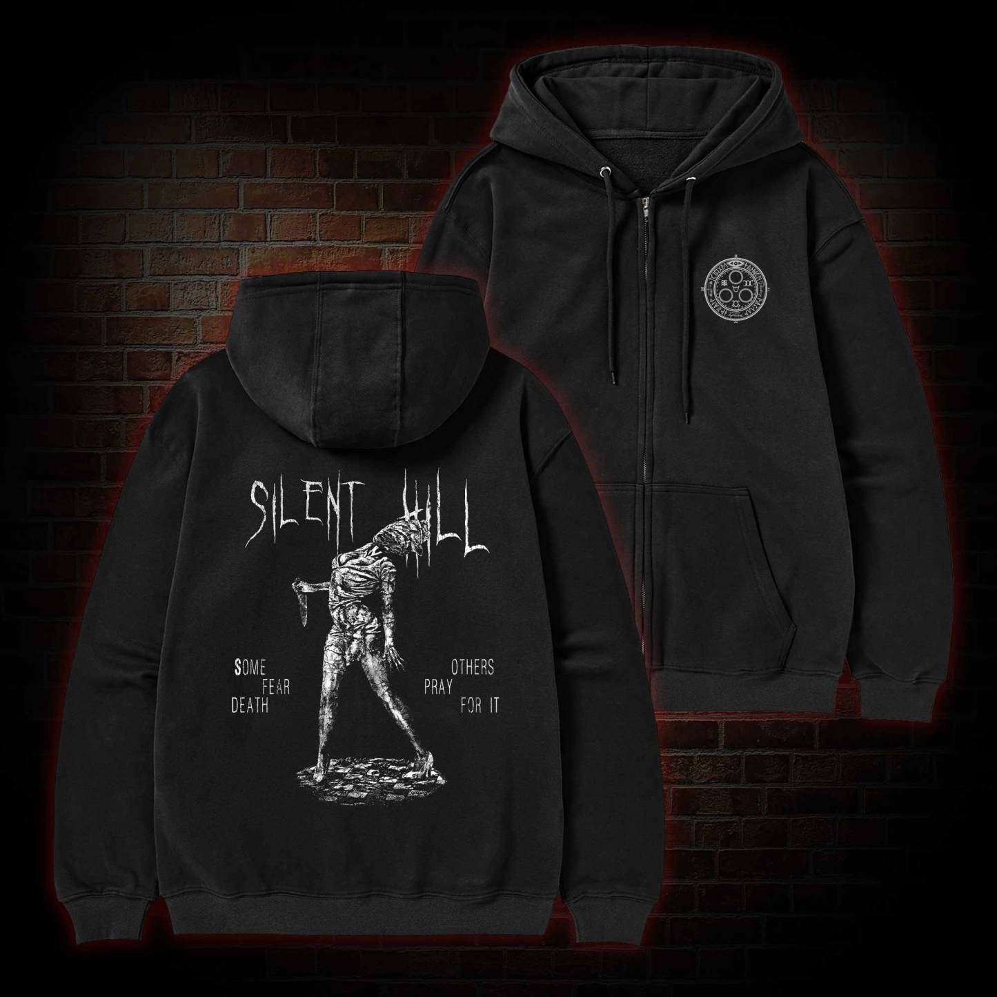 Others Pray For It Zipper Hoodie