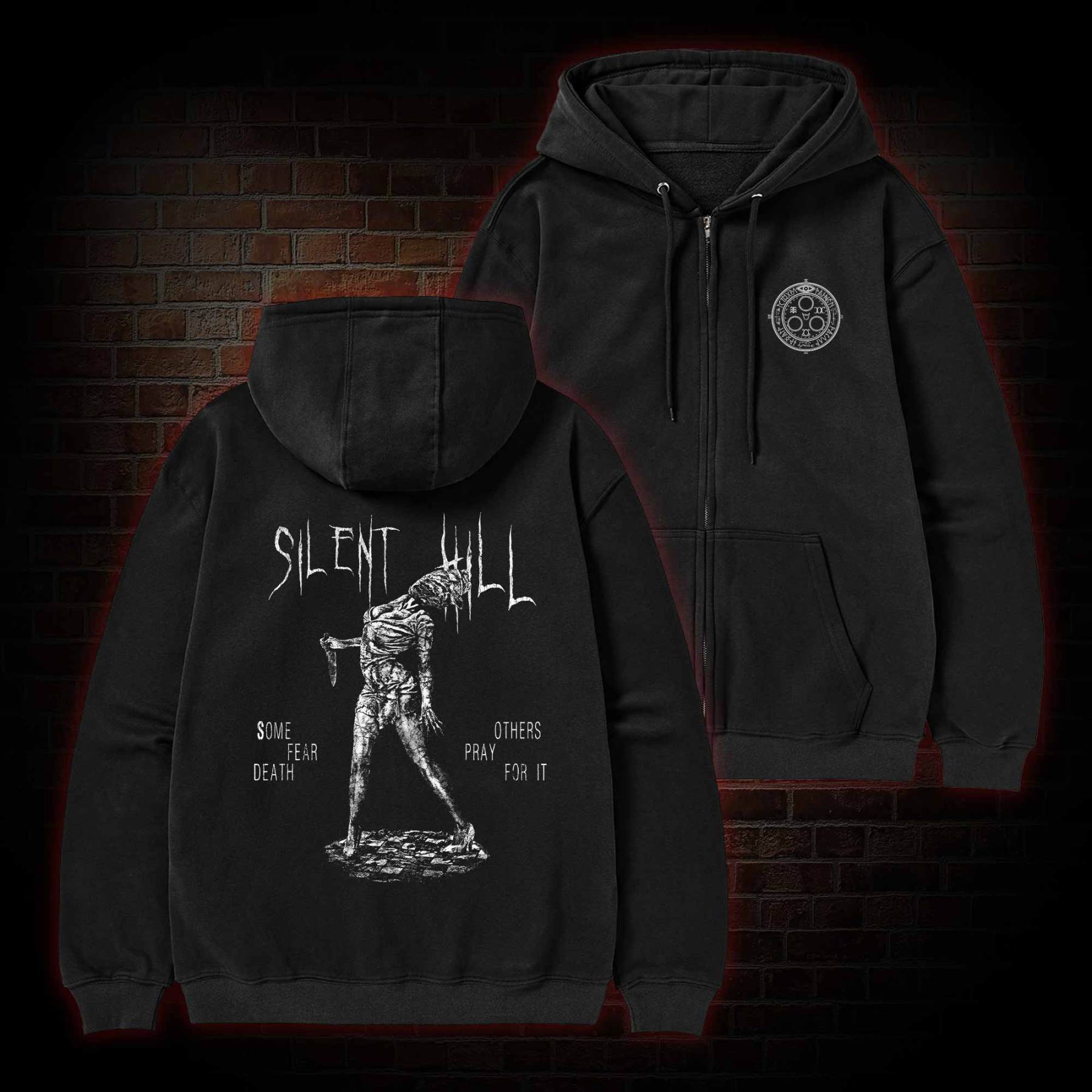 Others Pray For It Zipper Hoodie