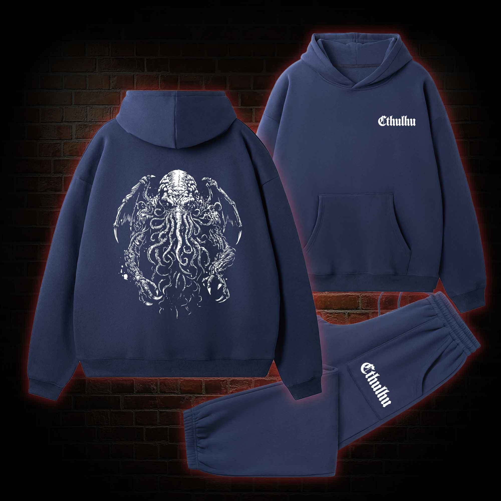 The Great Old One Cthulhu Fleece Hoodie Set