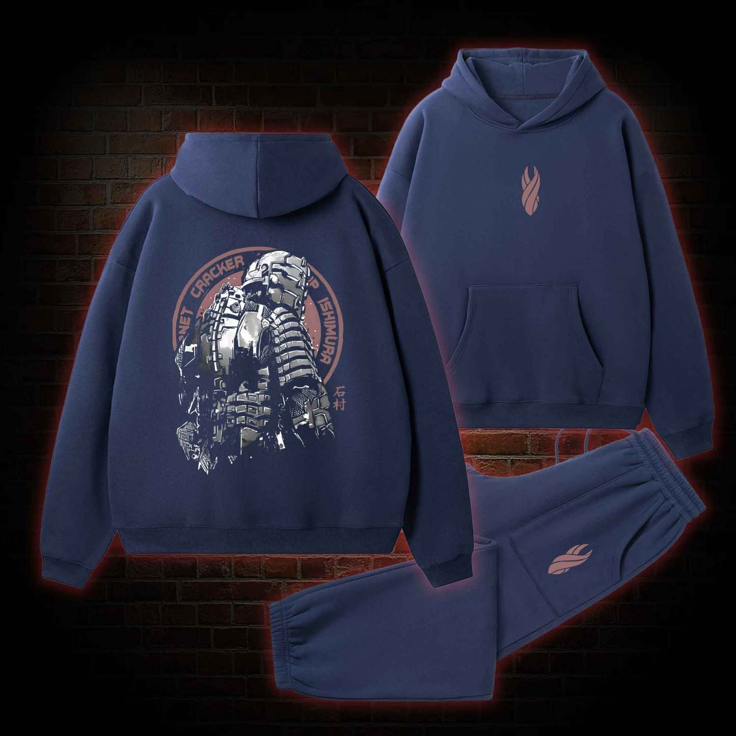 Let The Future Take Its Course Fleece Hoodie Set