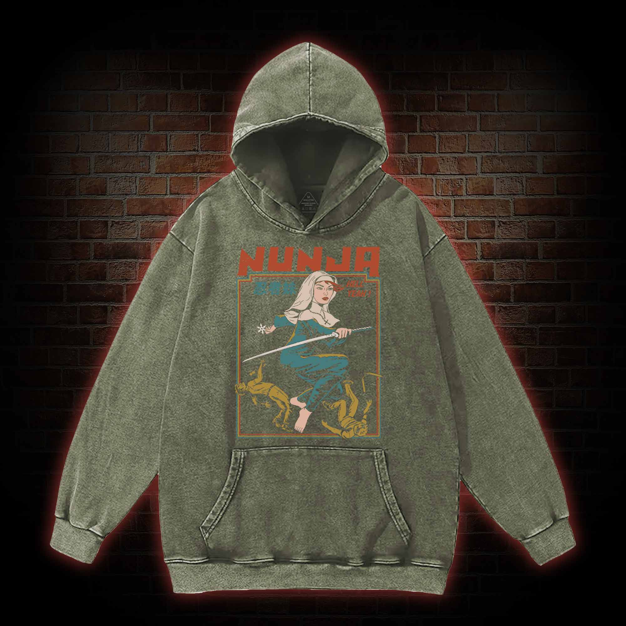 Nunja Washed Hoodie