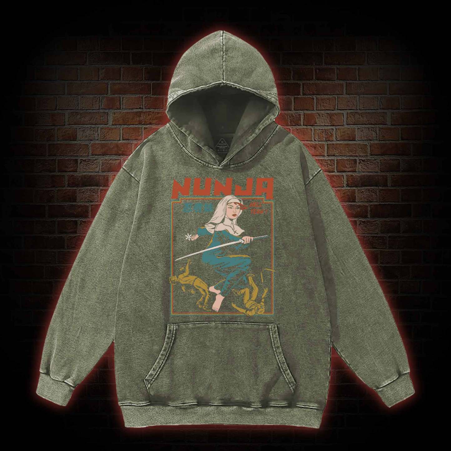 Nunja Washed Hoodie