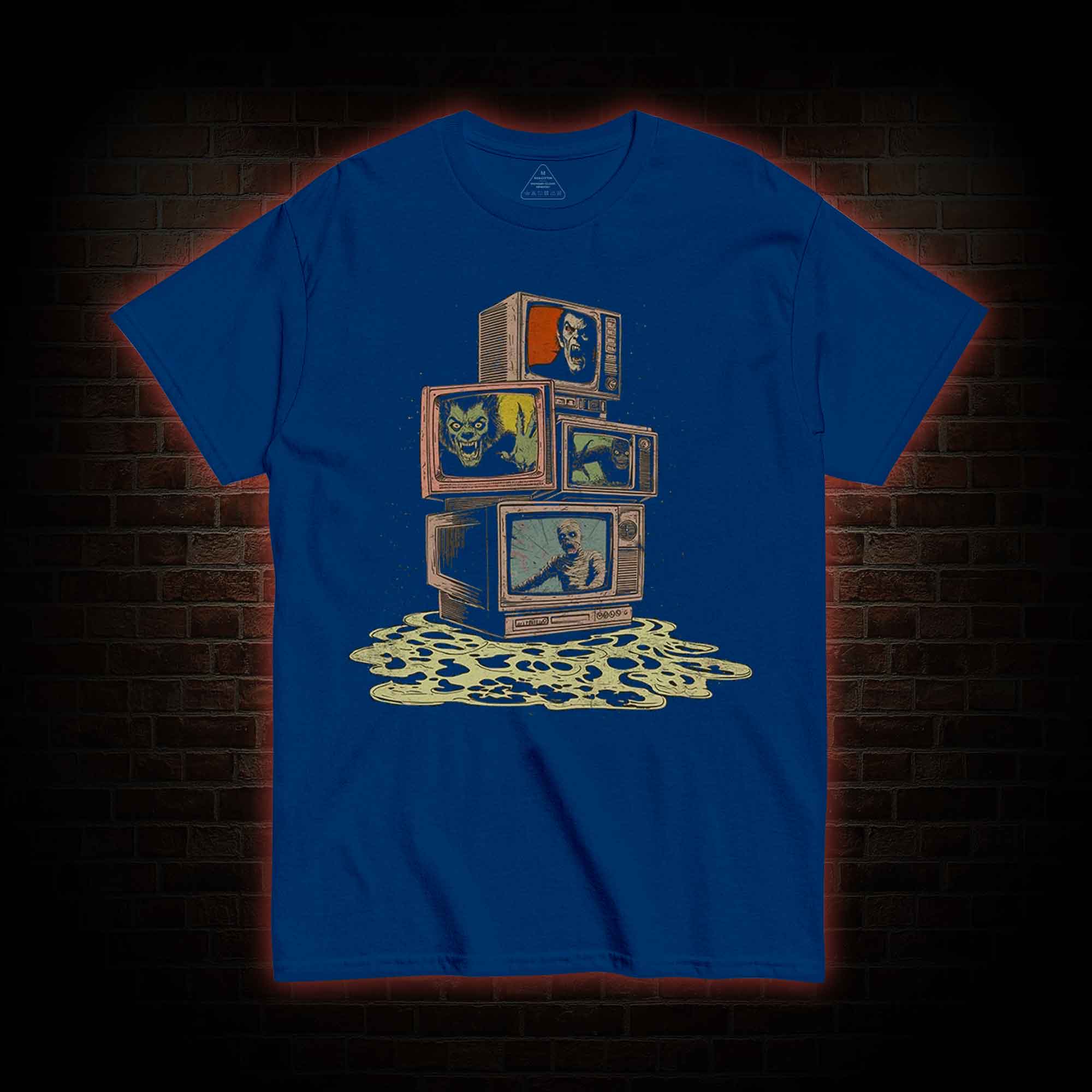 Vintage Monster Movie Marathon T-shirt