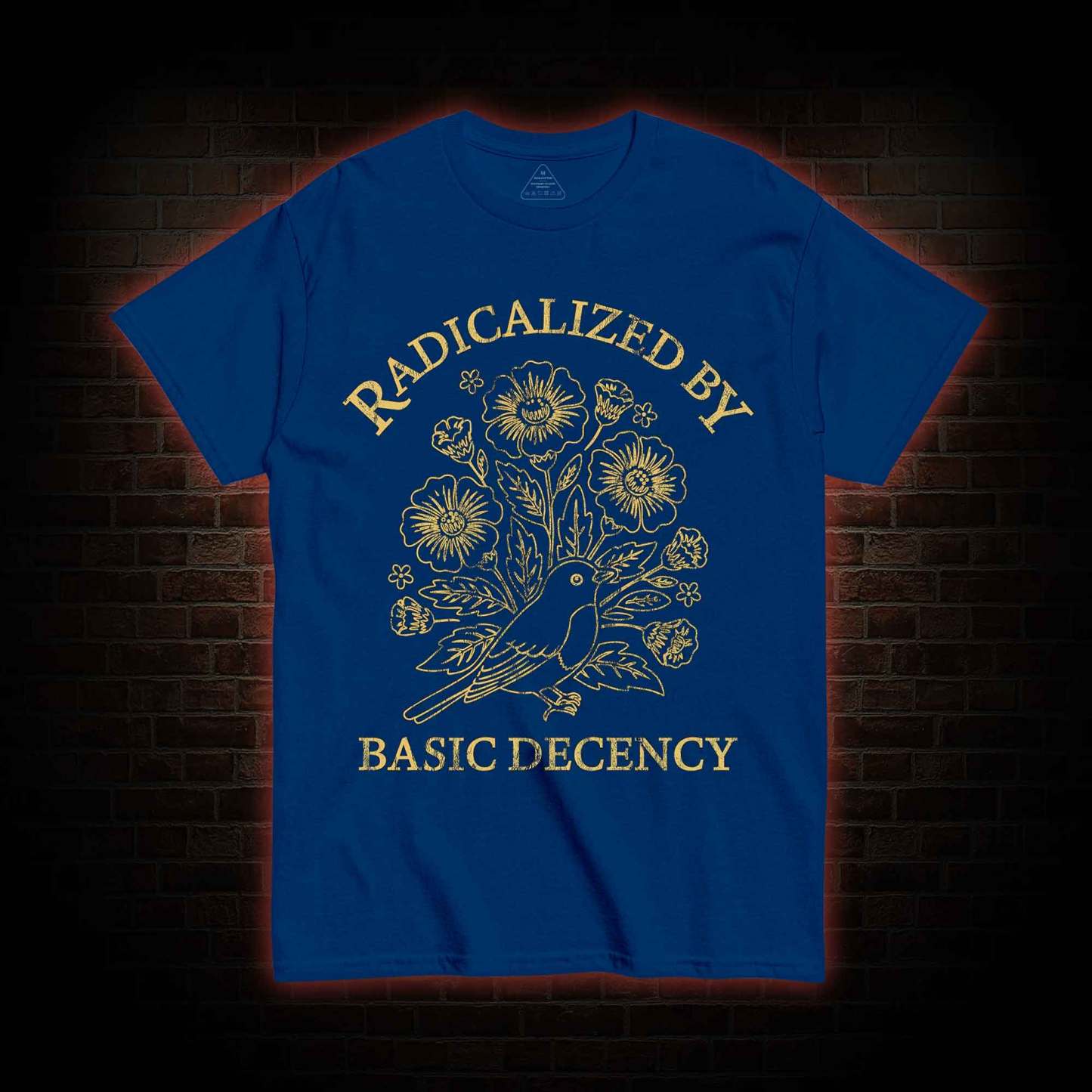 Vintage Radicalized by Basic Decency T-shirt