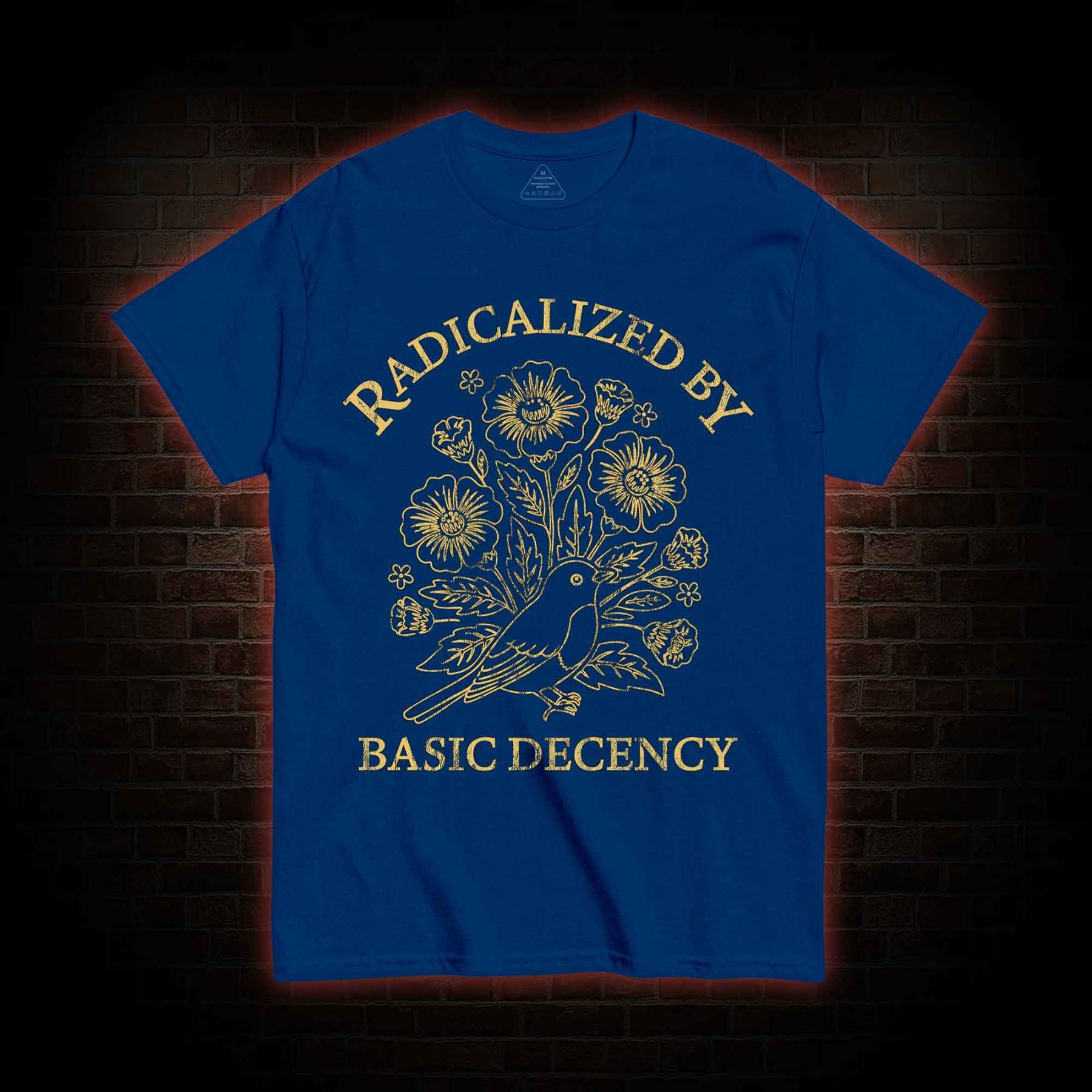 Vintage Radicalized by Basic Decency T-shirt