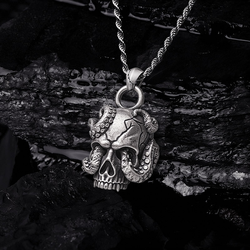 Tentacled Cthulhu Sculptural Necklace