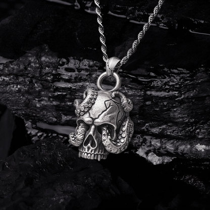Tentacled Cthulhu Sculptural Necklace