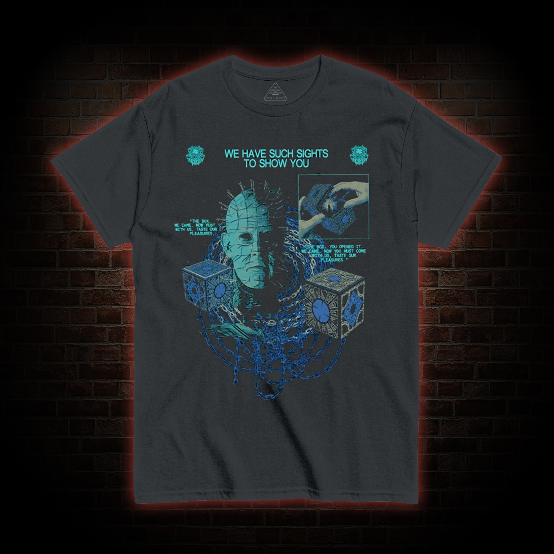 Retro Hell Horror Movie T-shirt