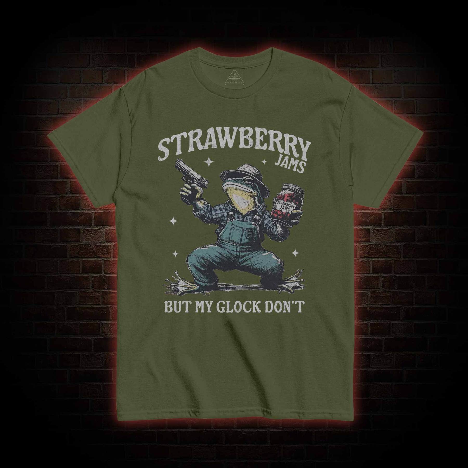 Strawberry Jams but My Glock Don't T-shirt
