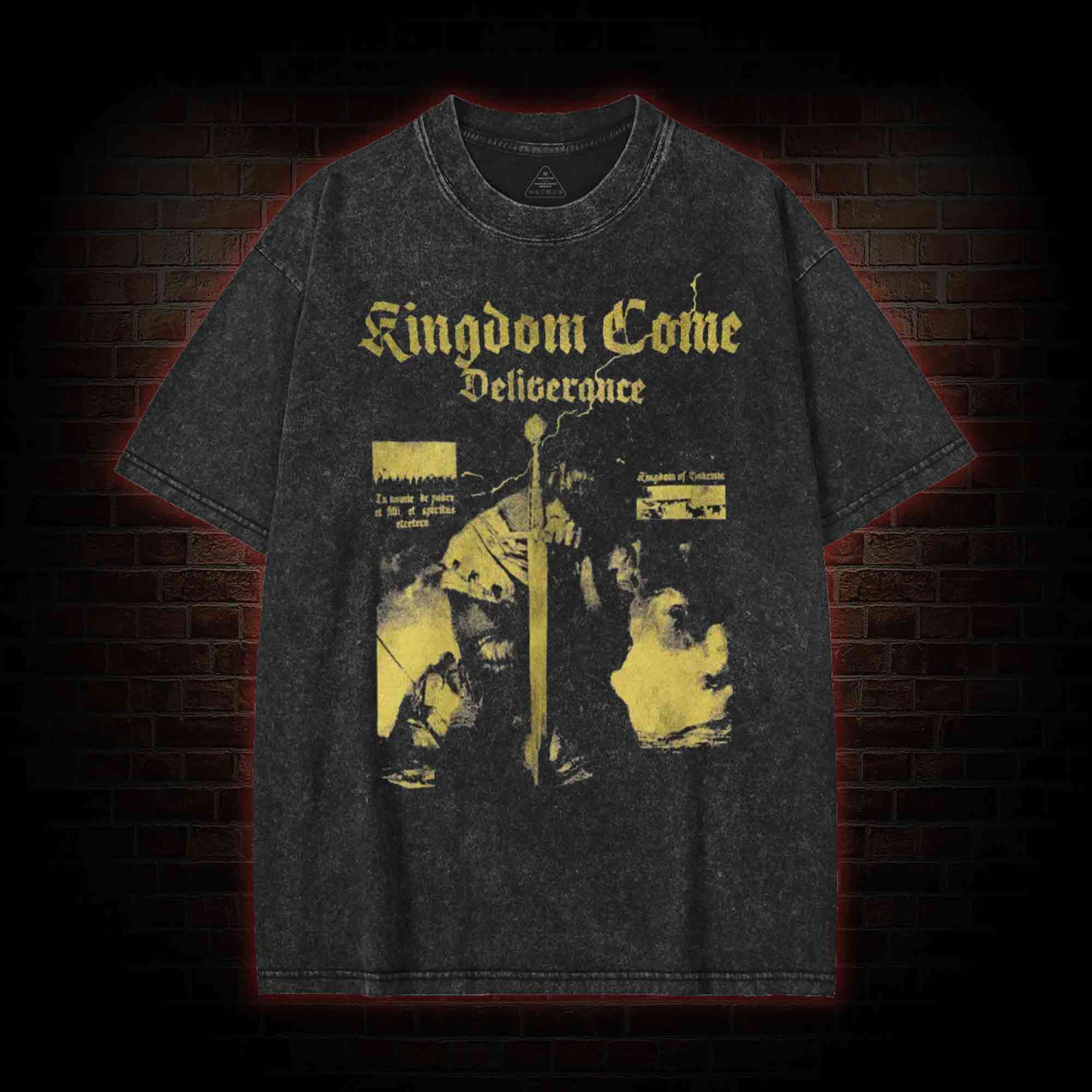 For King and Country Washed T-shirt