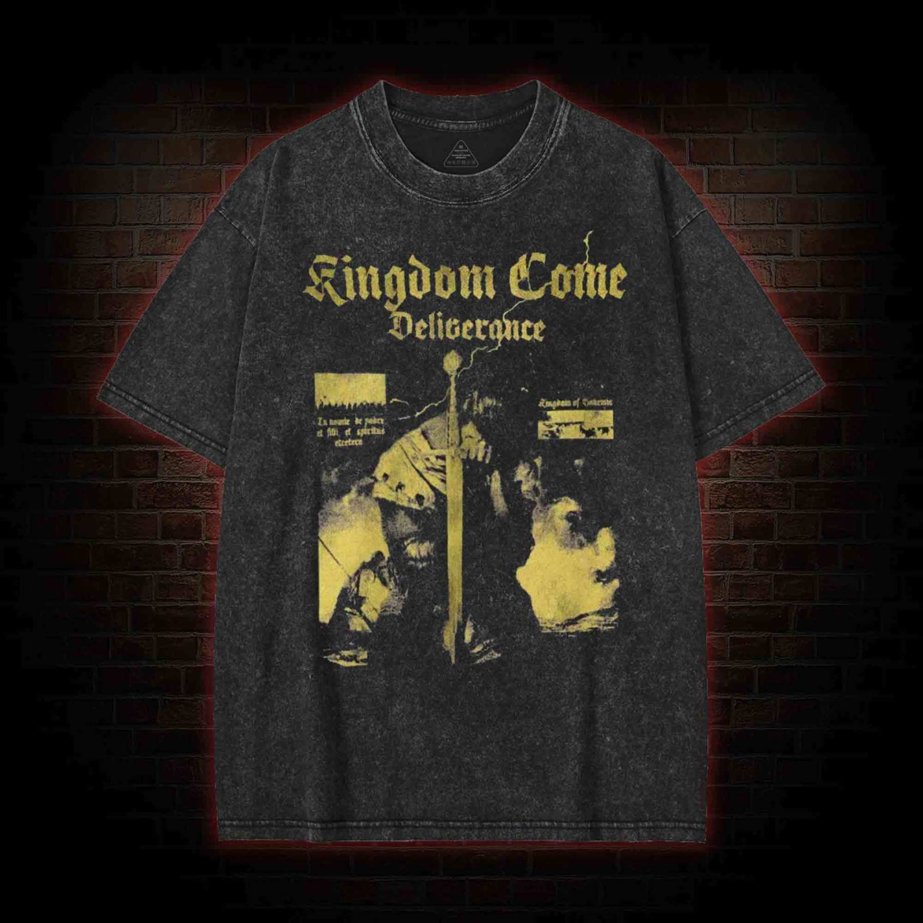 For King and Country Washed T-shirt