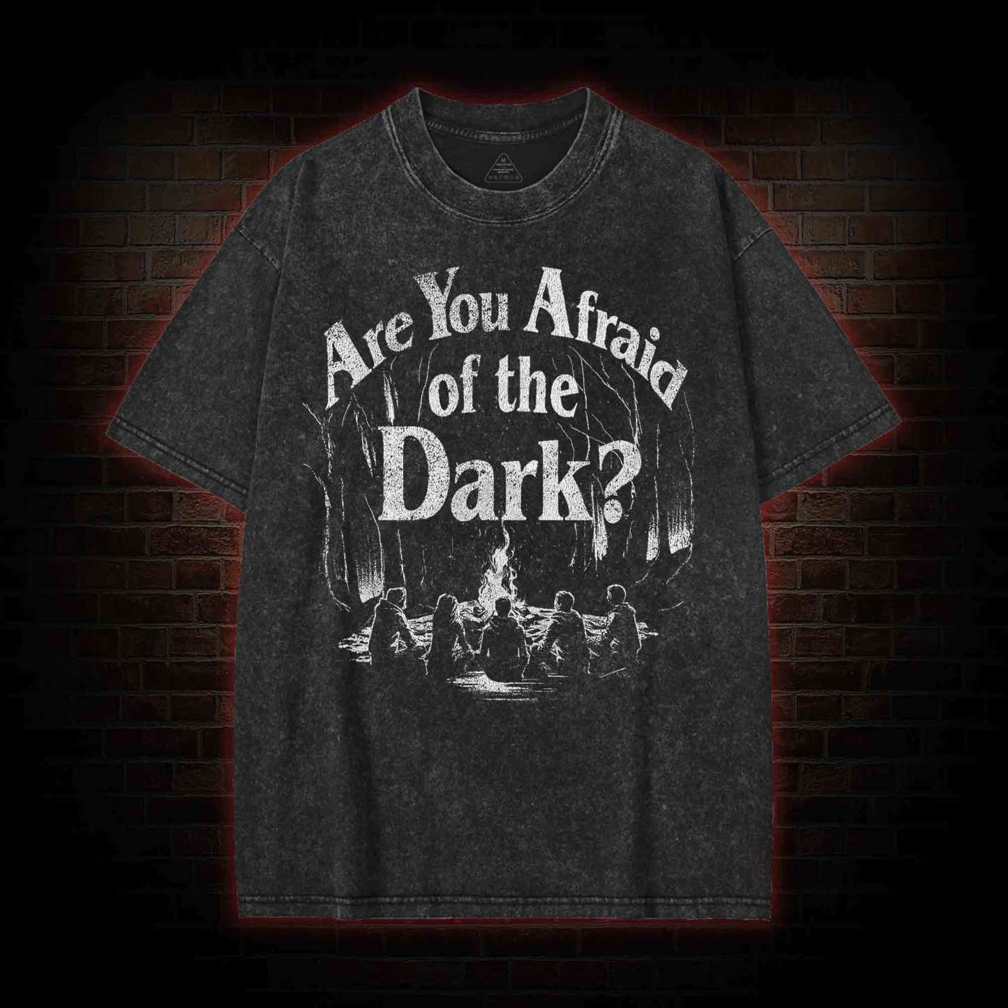 Are You Afraid of the Dark? Washed T-shirt