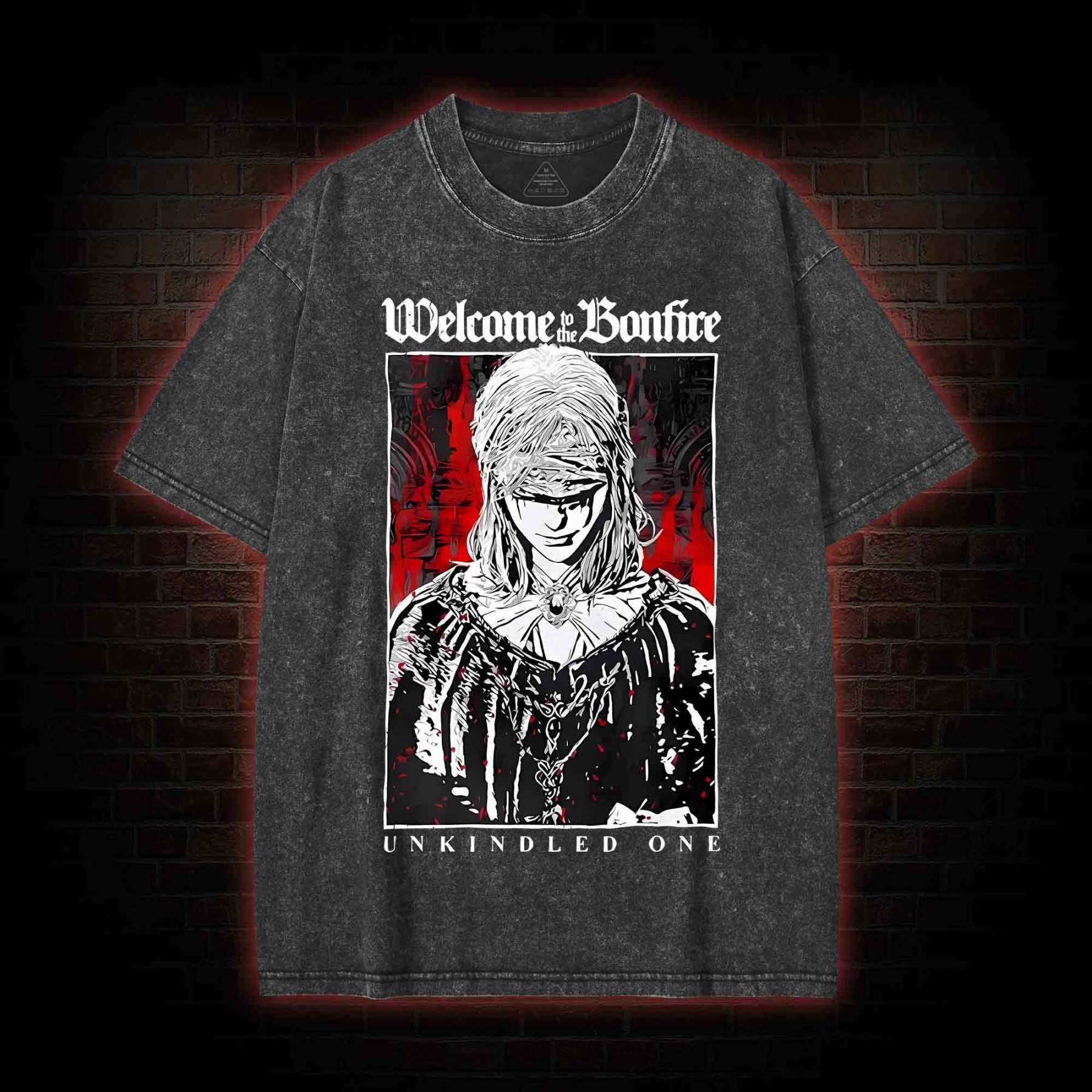 Welcome To The Bonfire Washed T-shirt