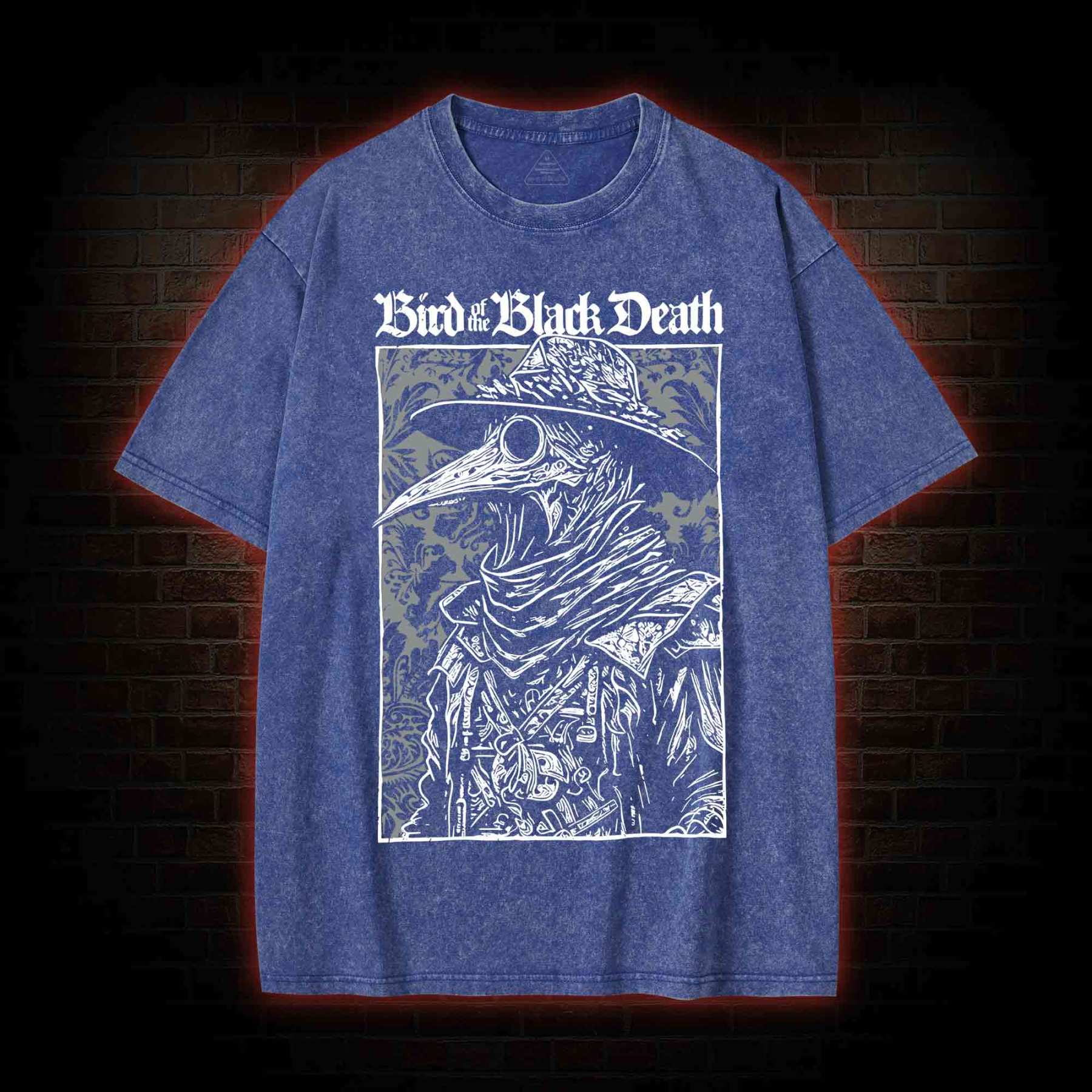 Bird of The Black Death Washed T-shirt