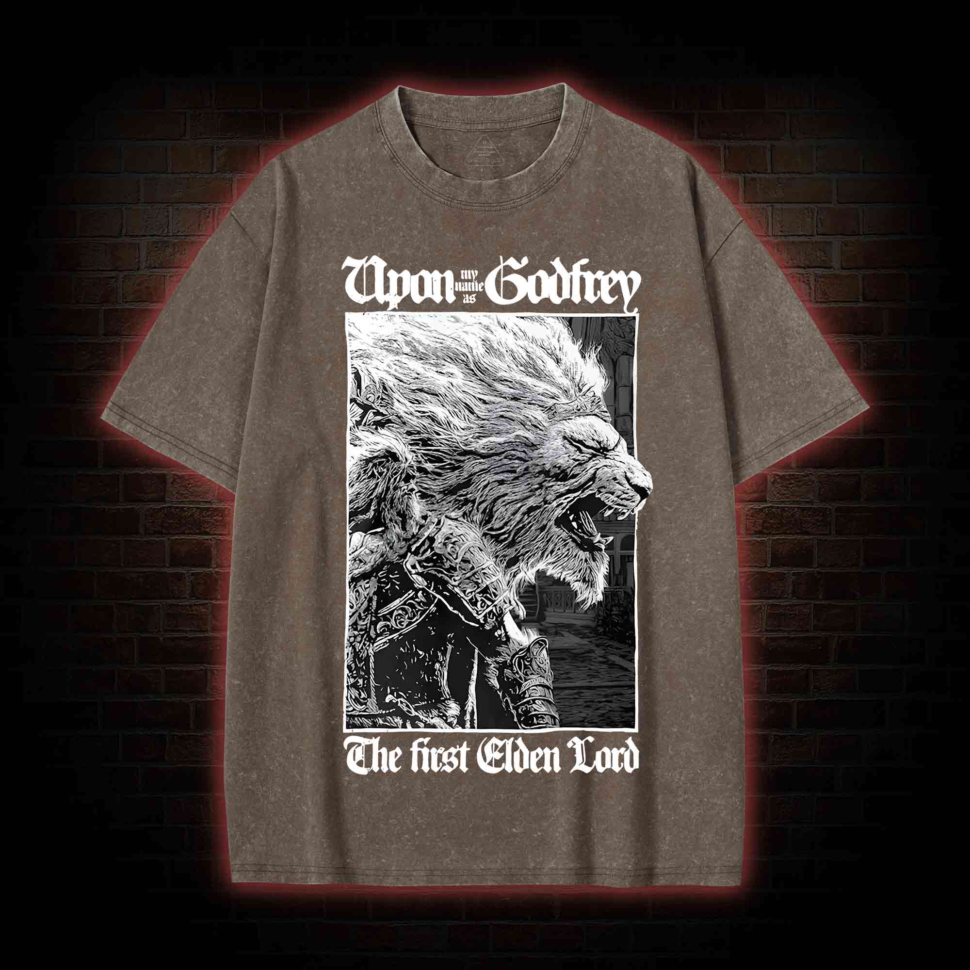 The First Elden Lord Washed T-shirt