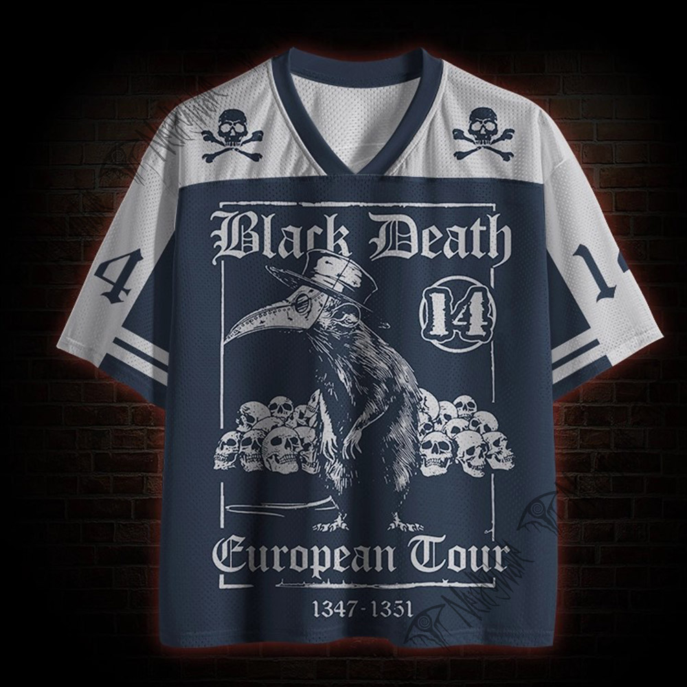 Black Death Mesh Jersey