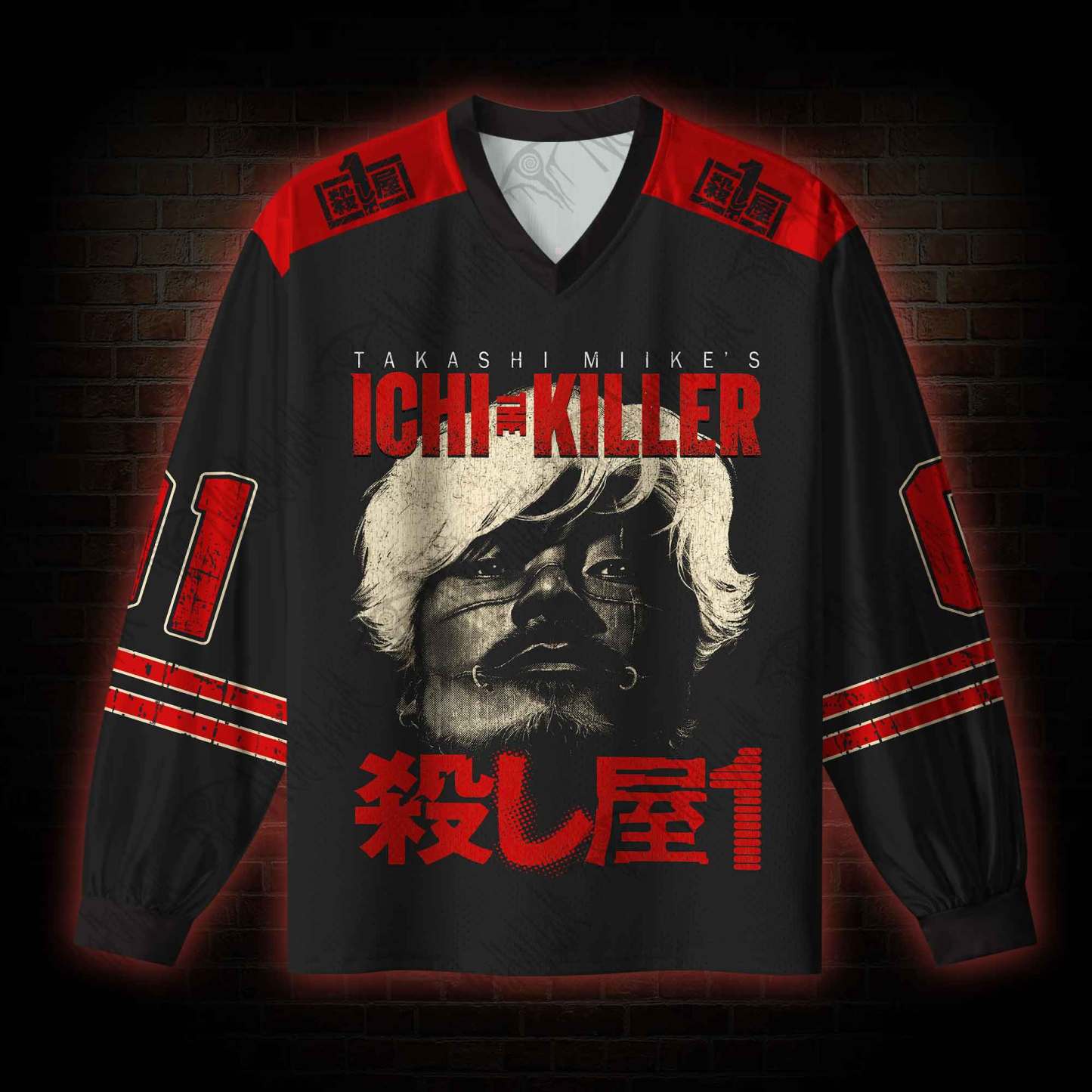 Love Really Hurts V-Neck Long Sleeve Jersey