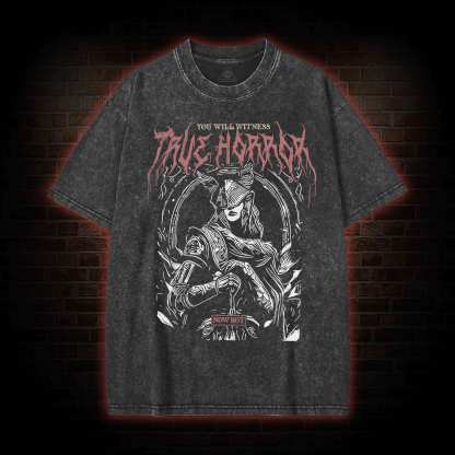 True Horror Washed T-shirt