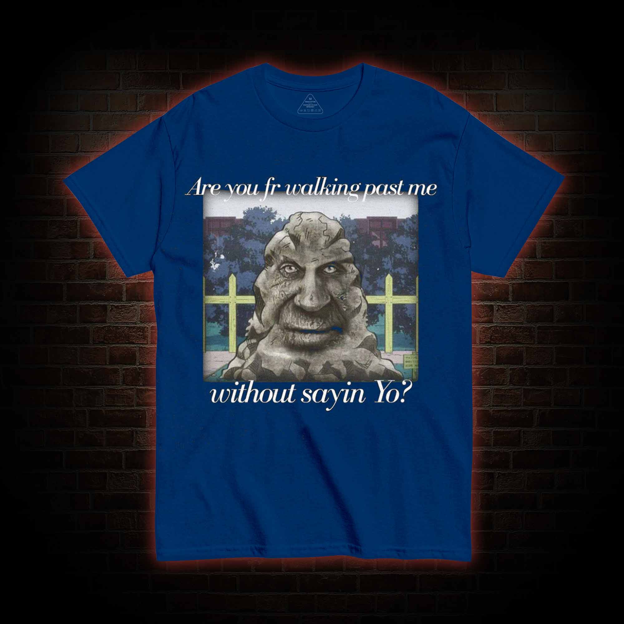 Yo Angelo Josuke Anime Meme T-shirt