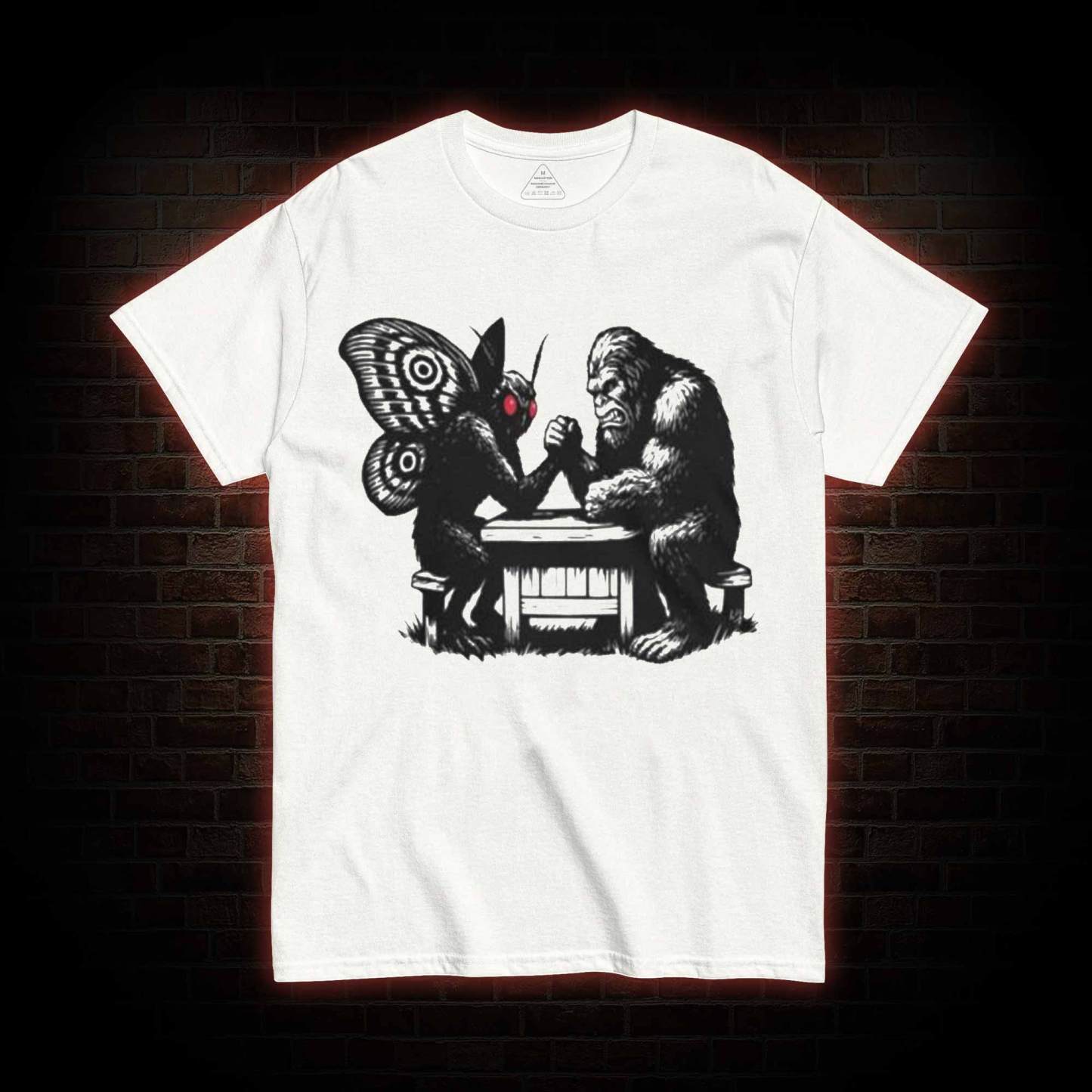 Bigfoot V Mothman T-shirt