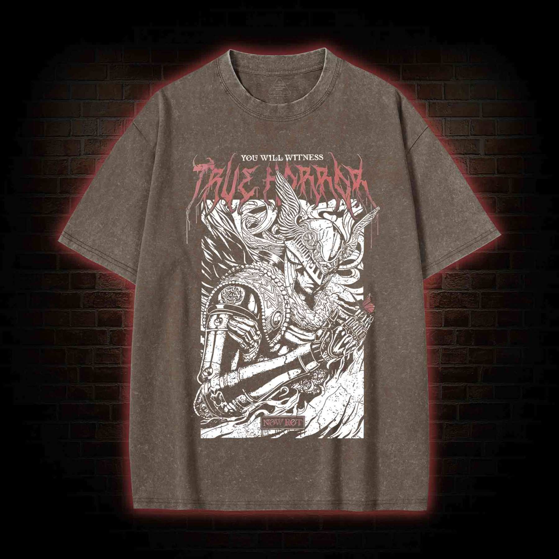 You Will Witness True Horror Washed T-shirt