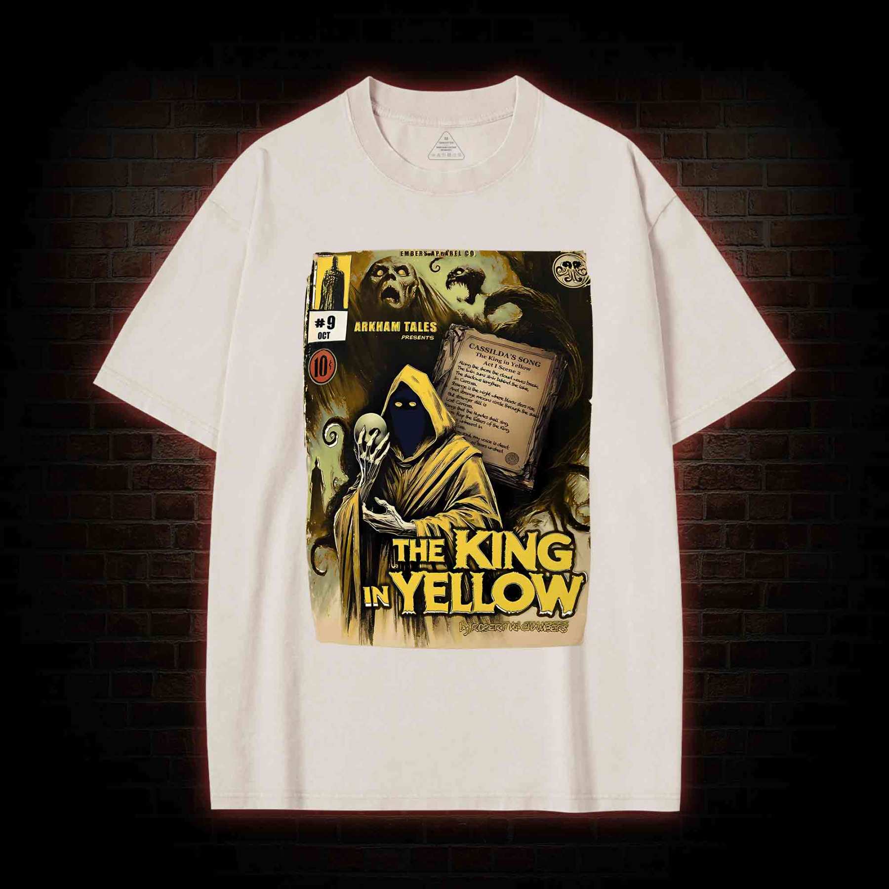 The King In Yellow Washed T-shirt