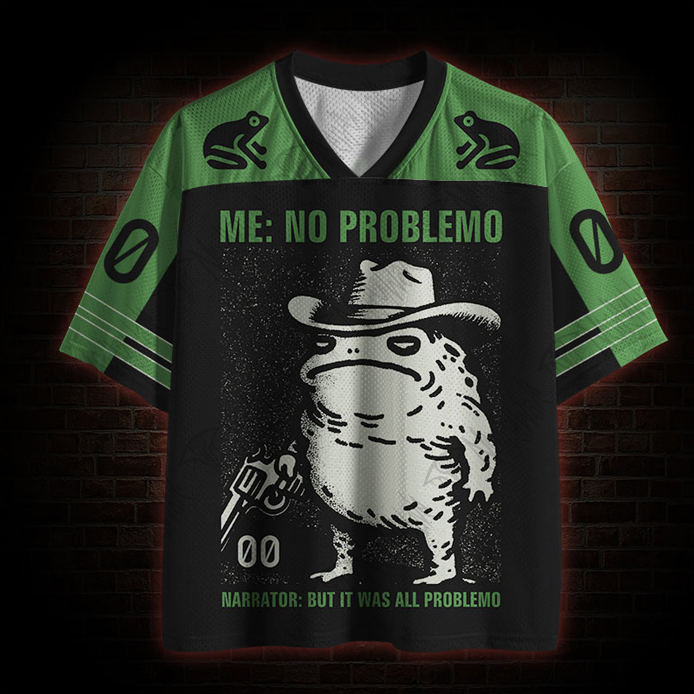 No Problemo Frog Mesh Jersey