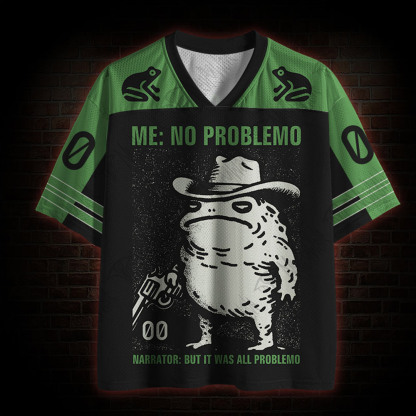 No Problemo Frog Mesh Jersey