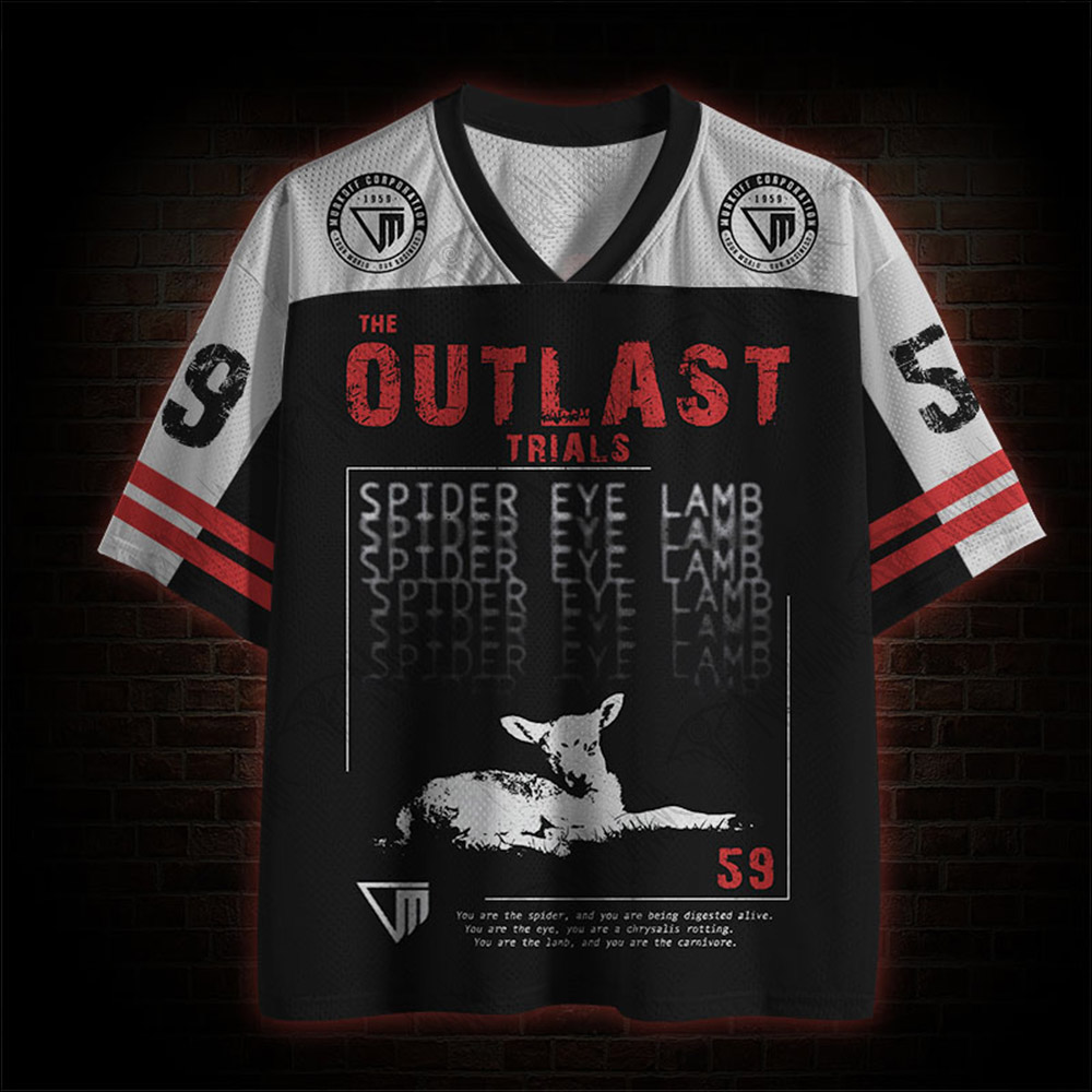Spider Eye Lamb Mesh Jersey