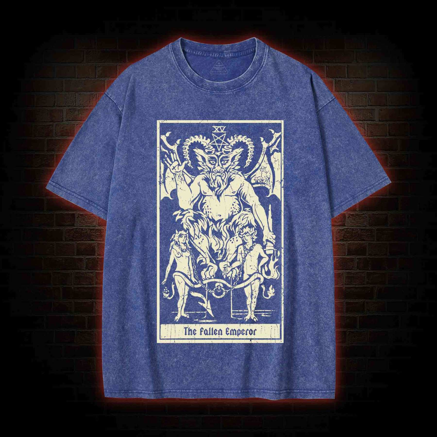 The Fallen Emperor Washed T-shirt