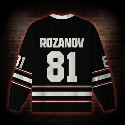 That’s Not Happening V-Neck Long Sleeve Jersey