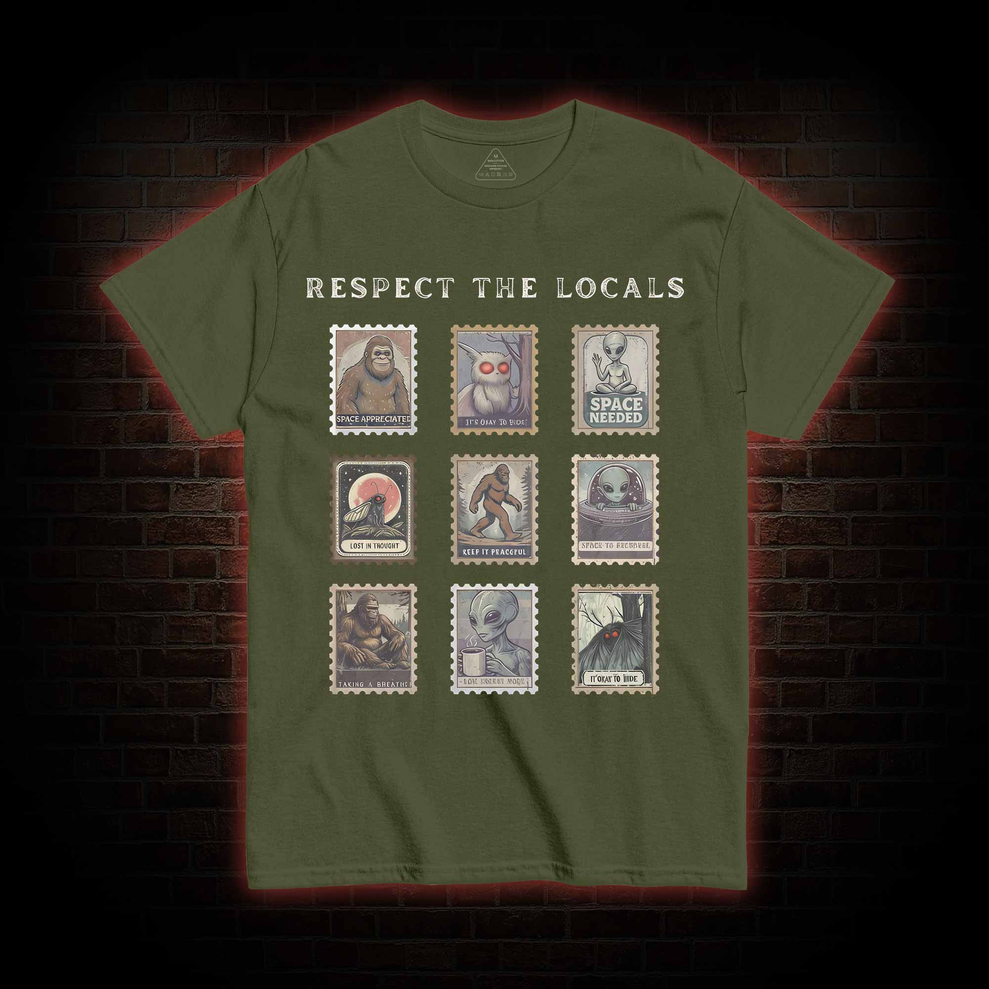 Respect the Locals T-shirt