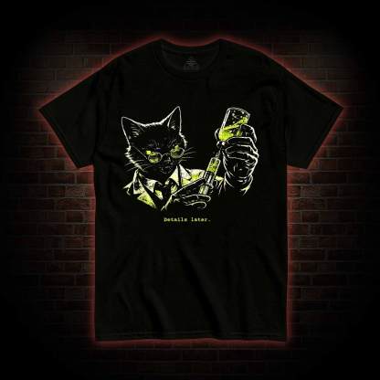 Cats Dead Details T-shirt