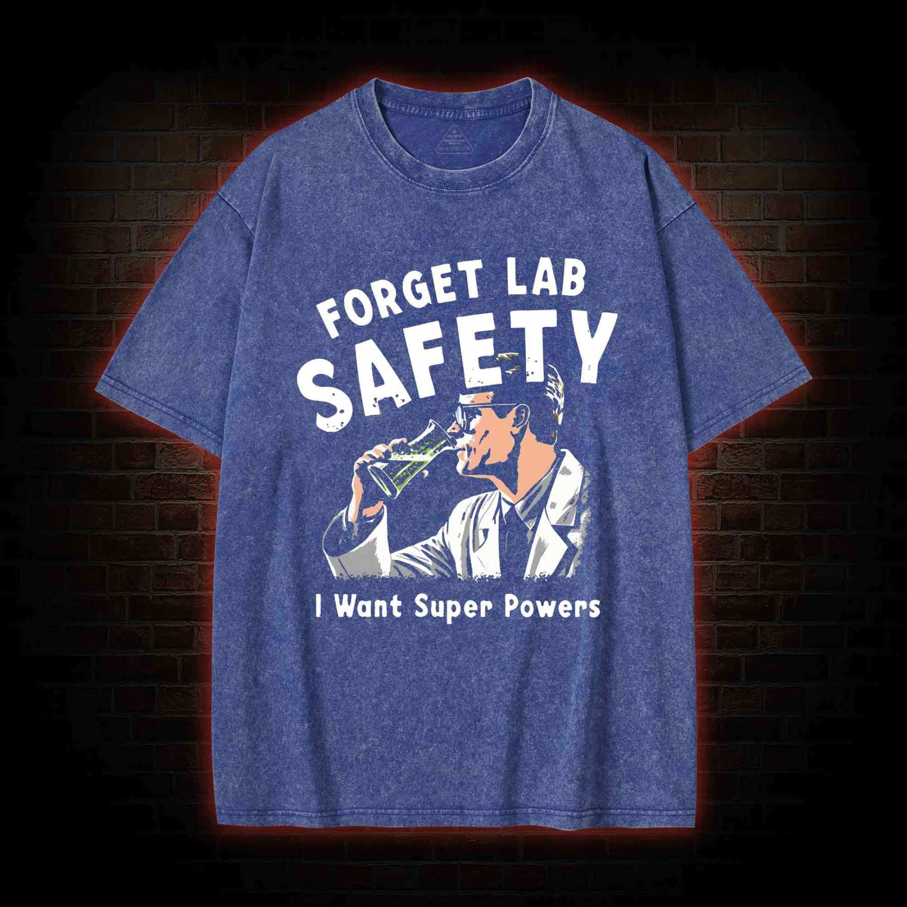 Forget Lab Safety Washed T-shirt