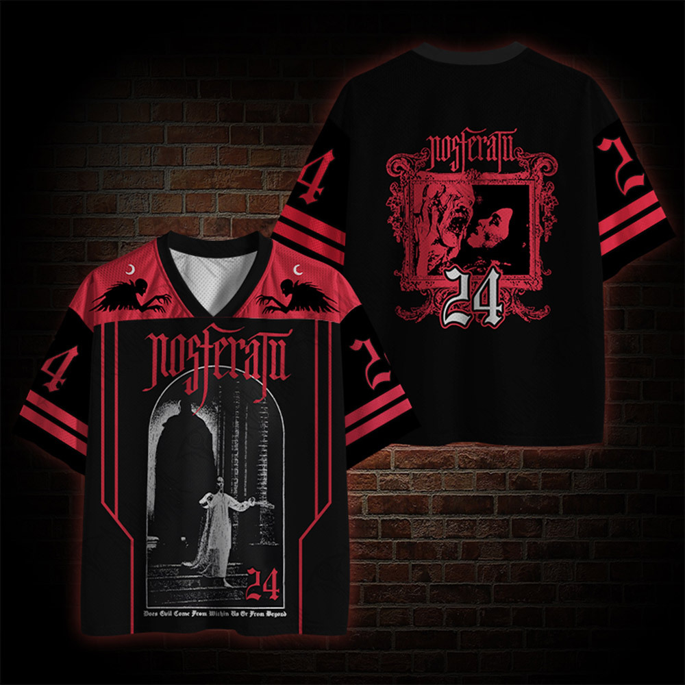 Does Evil Come from within Us or from beyond Mesh Jersey