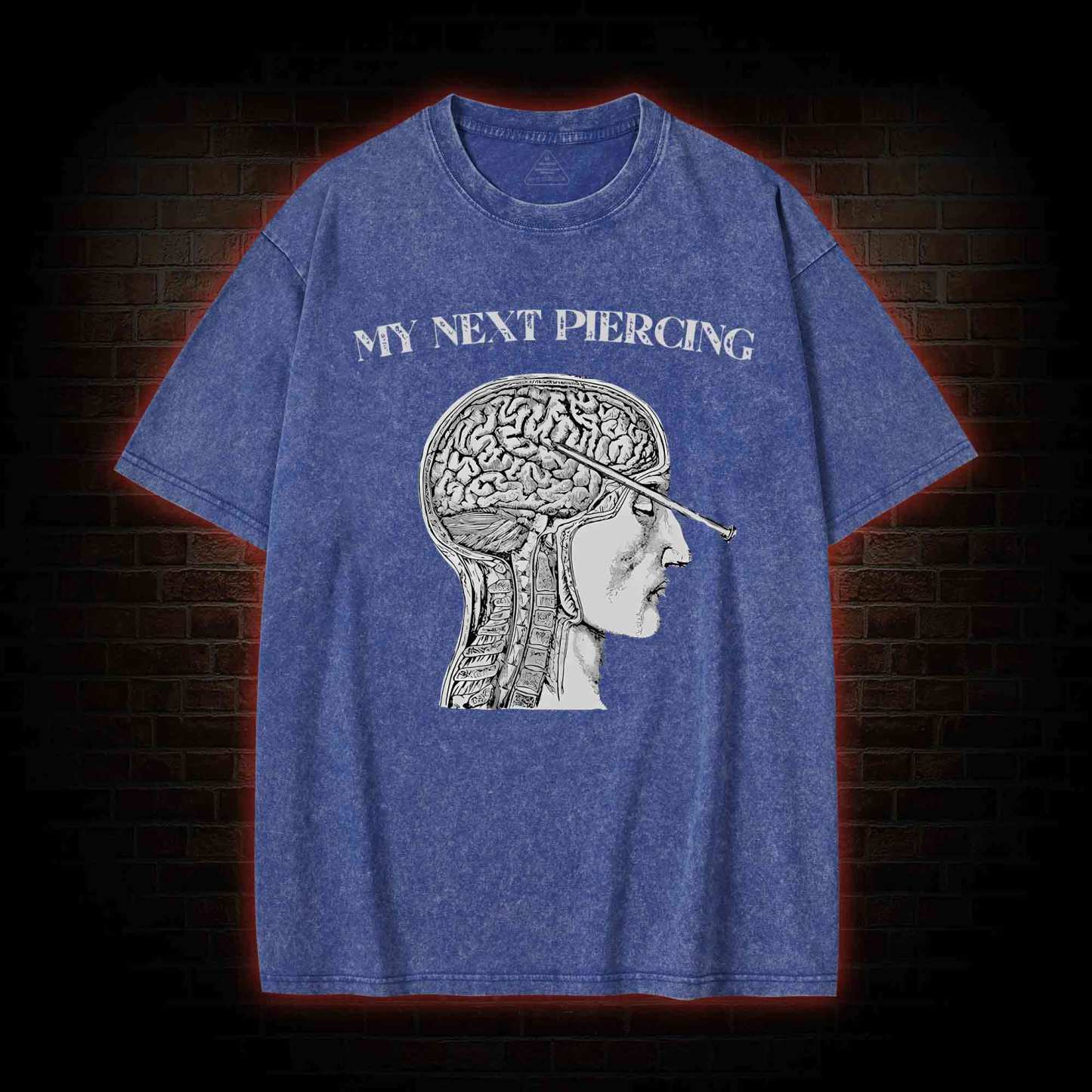 My Next Piercing Washed T-shirt