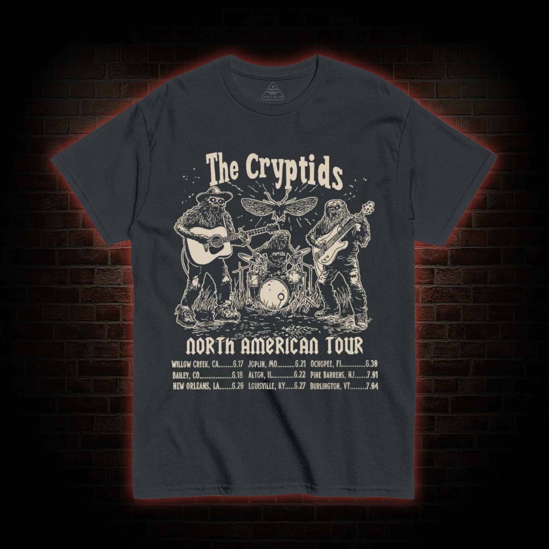 The Cryptids Band T-shirt