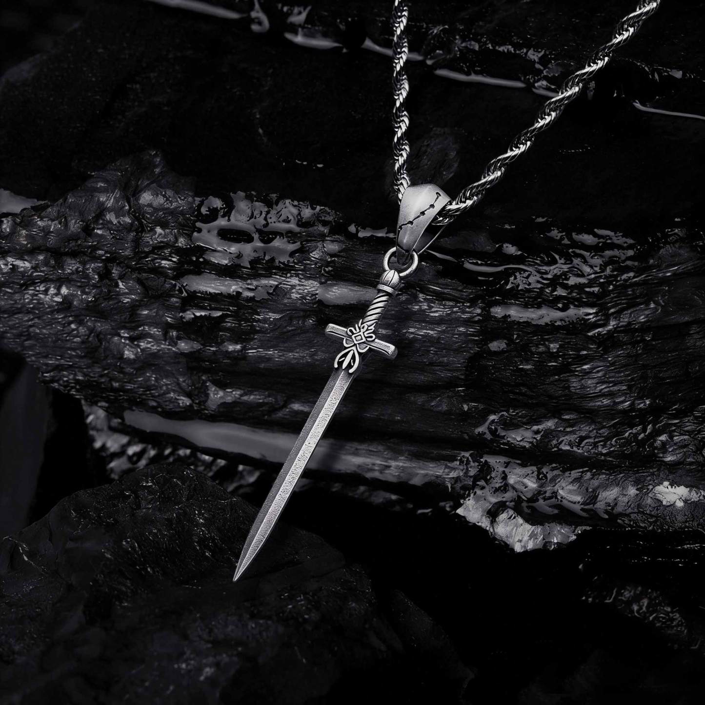 Sword Sculptural Necklace