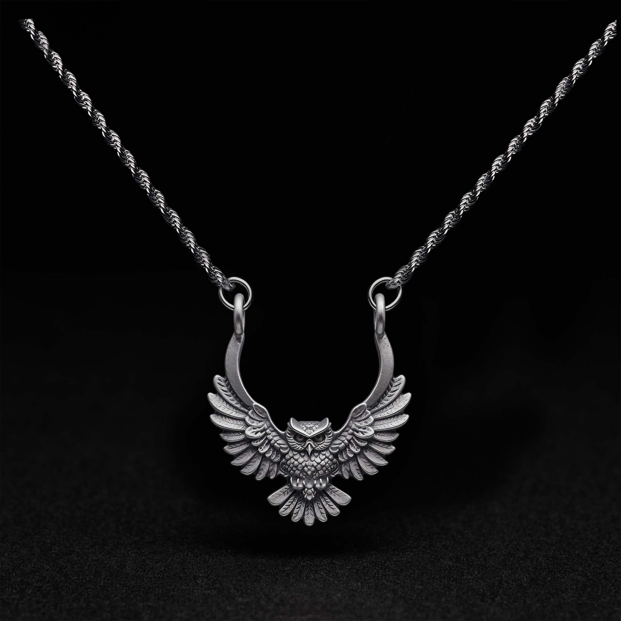 Owl Sculptural Necklace