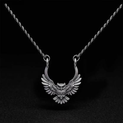 Owl Sculptural Necklace