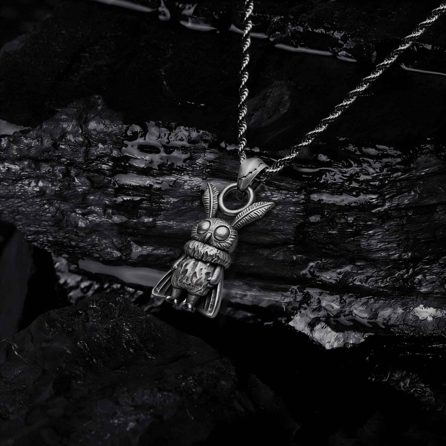 Mothman Sculptural Necklace