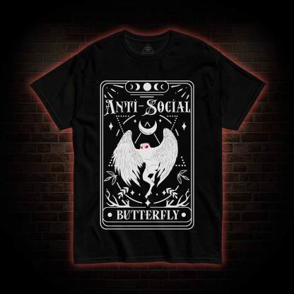 Mothman Tarot Card T-shirt