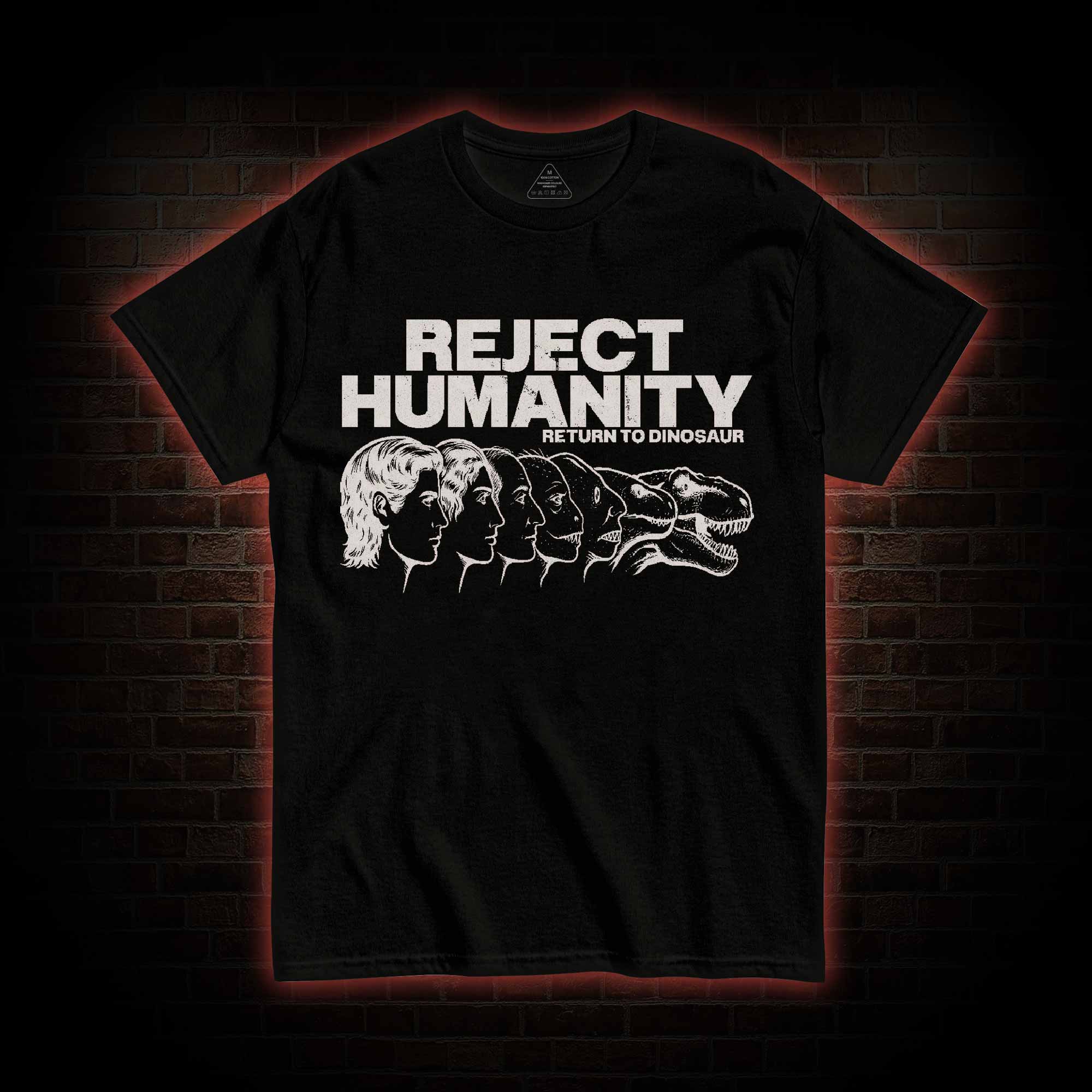 Humanity Return to Dinosaur T-shirt