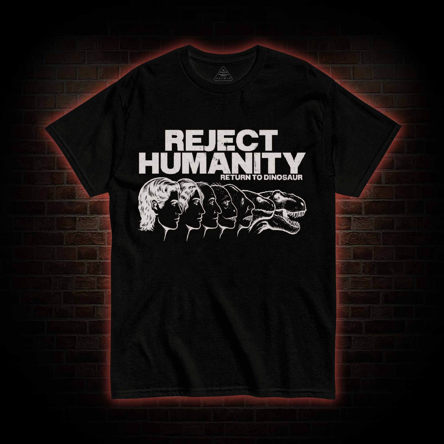 Humanity Return to Dinosaur T-shirt