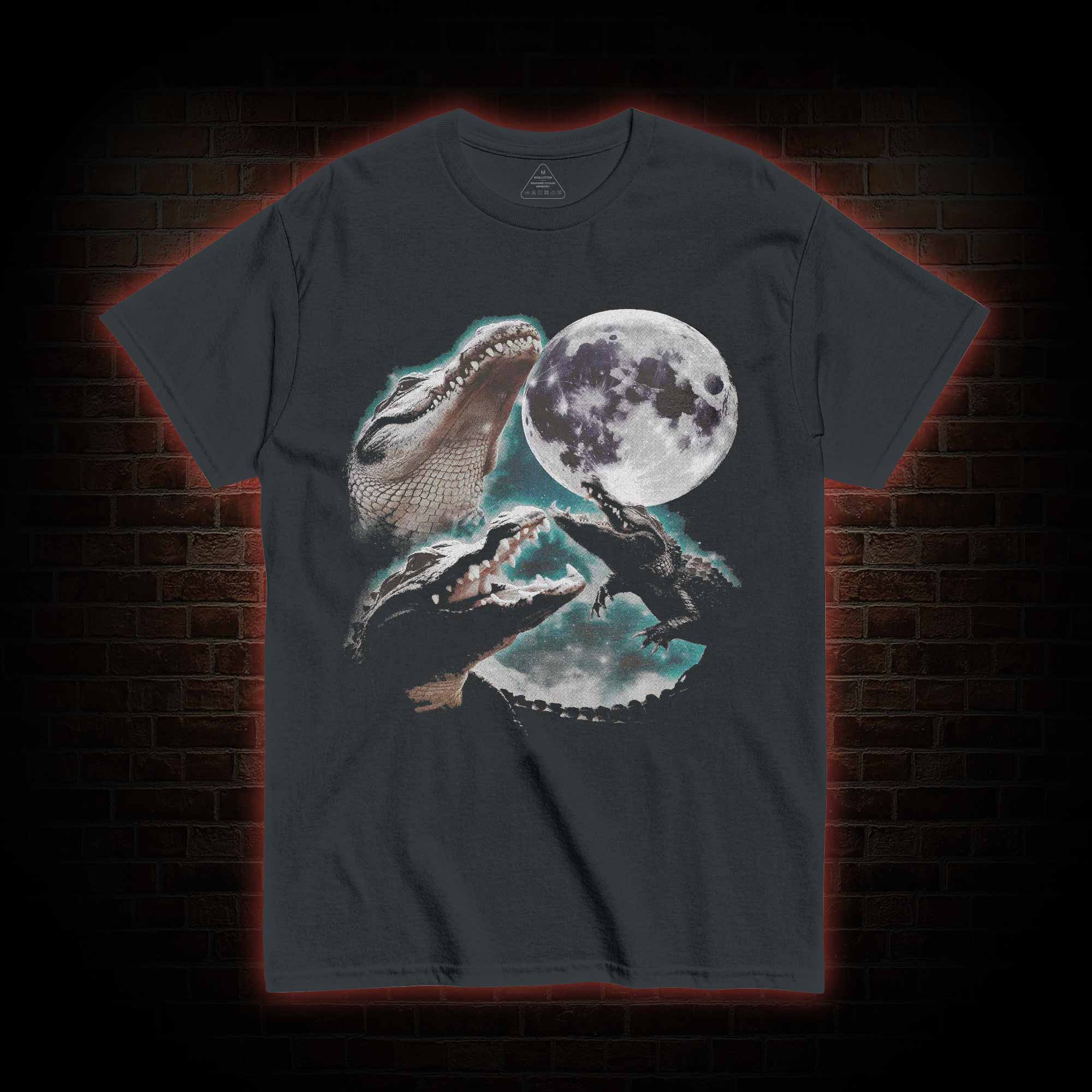 Three Alligator Moon T-shirt