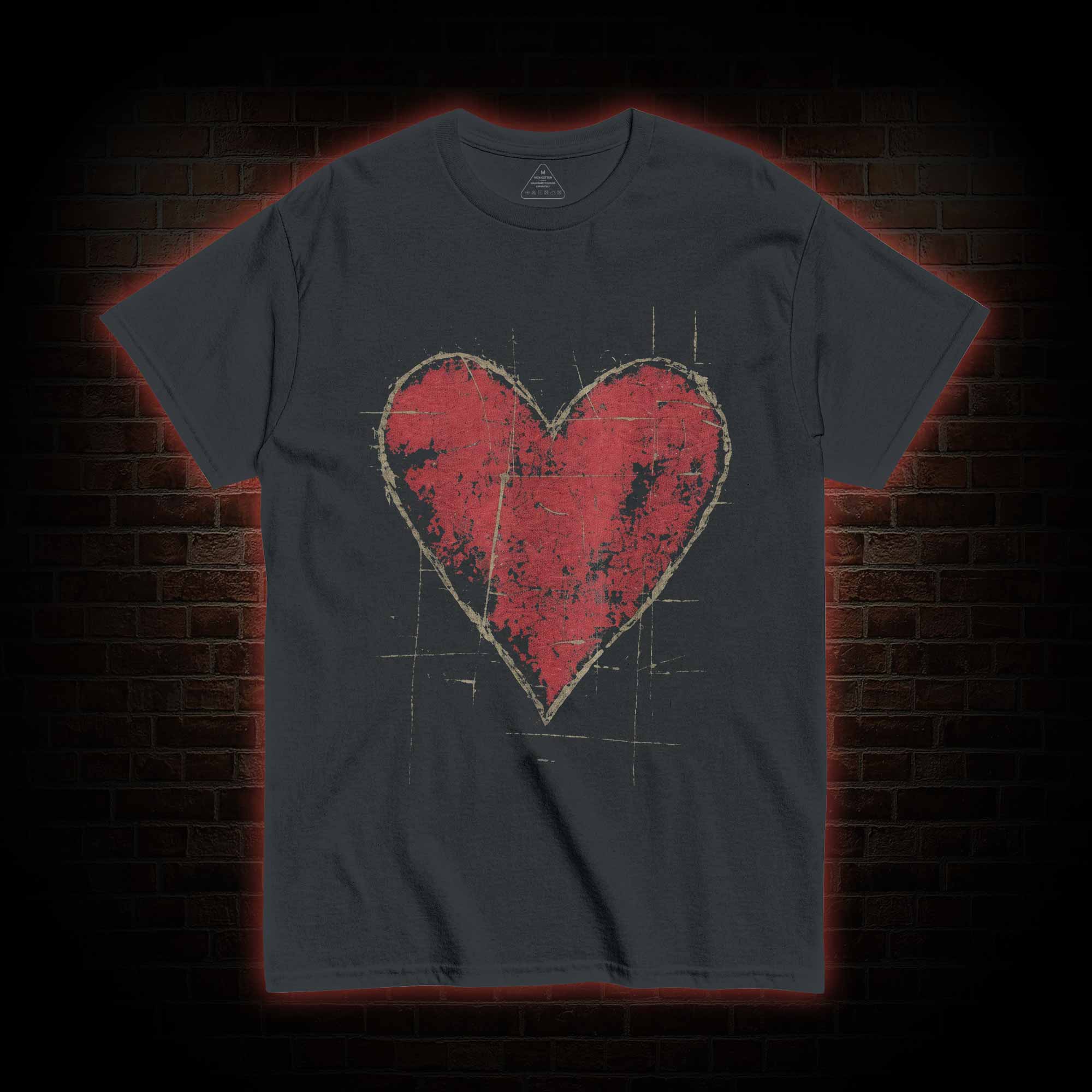 Distressed Heart T-shirt