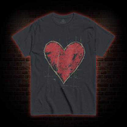 Distressed Heart T-shirt